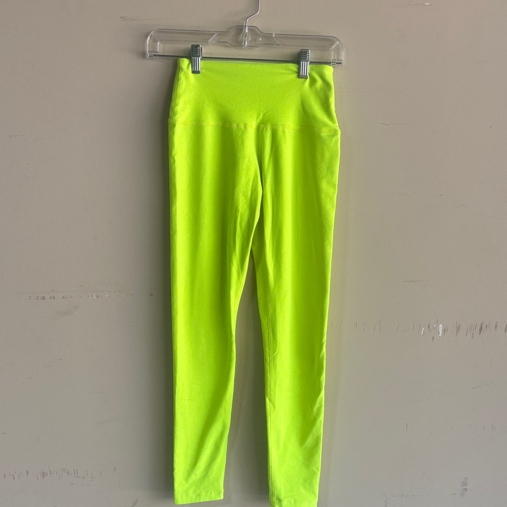 Beyond Yoga women’s Neon Yellow High-Waist Active